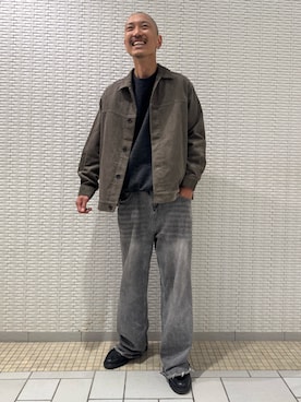 「イチ推しジャケットスタイル」｜江口尊将さん（メンズ・174cm）の秋コーディネート