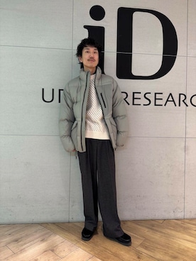 江口尊将さん(メンズ・174cm)の冬コーディネート