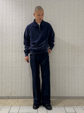 「アーバンリサーチドアーズ」｜江口尊将さん（メンズ・174cm）の秋コーディネート