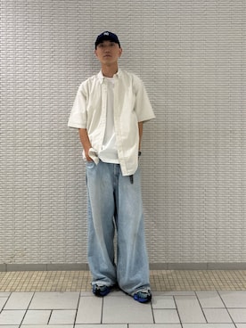 江口尊将さん（メンズ・174cm）の夏コーディネート