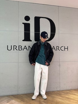 江口尊将さん（メンズ・174cm）の冬コーディネート