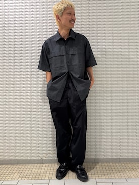 「アイテム（パンツ）」を使った、江口尊将さん（メンズ・174cm・20代）の夏コーディネート