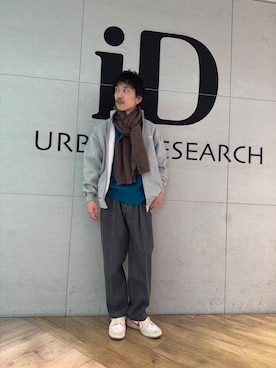 江口尊将さん（メンズ・174cm）の冬コーディネート