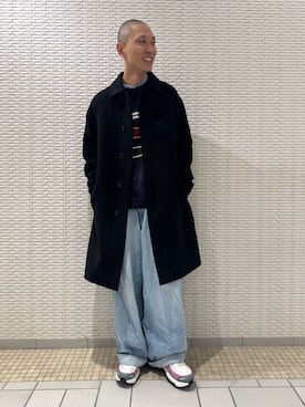 江口尊将さん（メンズ・174cm）の冬コーディネート