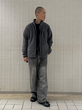 「アーバンリサーチドアーズ」｜江口尊将さん（メンズ・174cm）の冬コーディネート