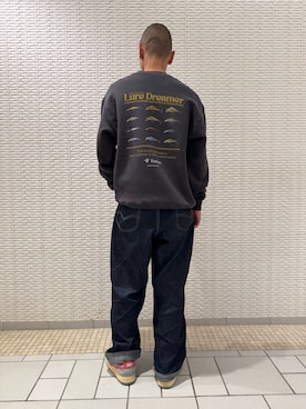 「アーバンリサーチドアーズ」｜江口尊将さん（メンズ・174cm）の秋コーディネート