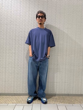 「アーバンリサーチ」｜江口尊将さん（メンズ・174cm）の夏コーディネート