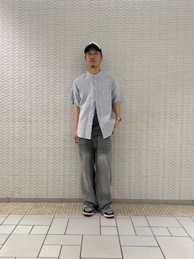 江口尊将さん（メンズ・174cm）の夏コーディネート