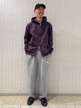 「アーバンリサーチドアーズ」｜江口尊将さん（メンズ・174cm）の秋コーディネート