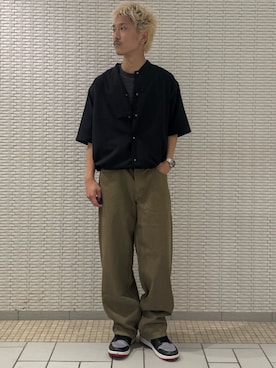 「URBAN RESEARCH DOORS（アーバンリサーチドアーズ）のアイテム」を使った、江口尊将さん（メンズ・174cm）の夏コーディネート