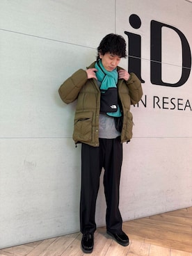 江口尊将さん（メンズ・174cm）の冬コーディネート