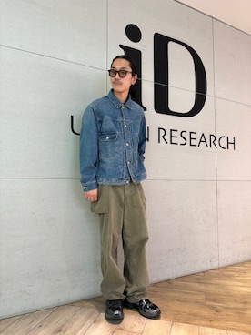 「アーバンリサーチ」｜江口尊将さん（メンズ・174cm）の秋コーディネート