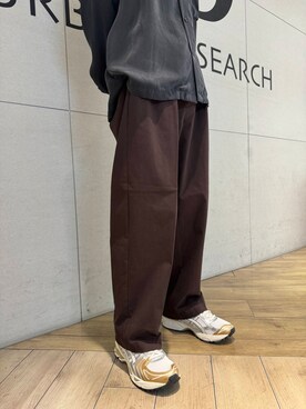 「アーバンリサーチ」｜江口尊将さん（メンズ・174cm）の秋コーディネート