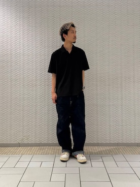 「アーバンリサーチドアーズ」｜江口尊将さん（メンズ・174cm）の夏コーディネート