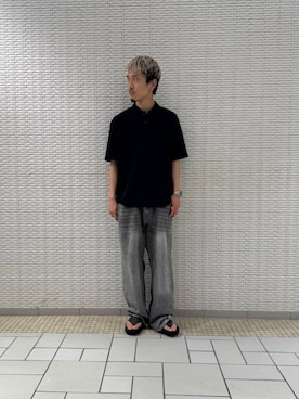 「アーバンリサーチ」｜江口尊将さん（メンズ・174cm）の夏コーディネート