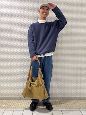 江口尊将さん（メンズ・174cm）の秋コーディネート