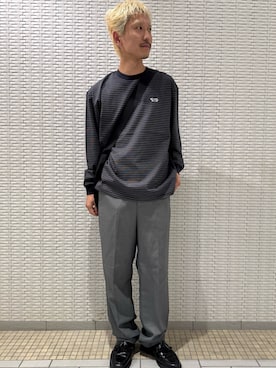 江口尊将さん（メンズ・174cm）の夏コーディネート