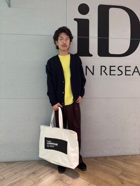 江口尊将さん（メンズ・174cm）の秋コーディネート