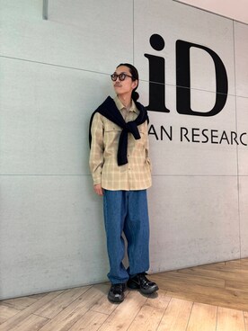 「アーバンリサーチ」｜江口尊将さん（メンズ・174cm）の秋コーディネート