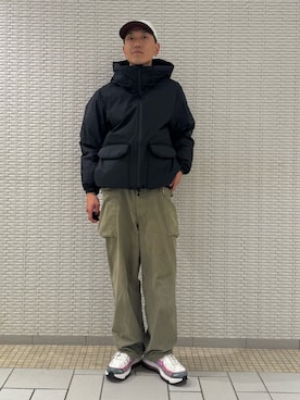 「ur_welcomeありがとうに会いに行く。」｜江口尊将さん（メンズ・174cm）の冬コーディネート