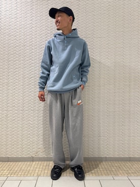 「アーバンリサーチドアーズ」｜江口尊将さん（メンズ・174cm）の秋コーディネート