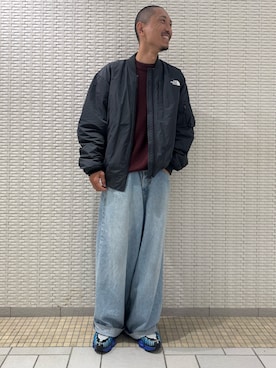 「アーバンリサーチドアーズ」｜江口尊将さん（メンズ・174cm）の秋コーディネート