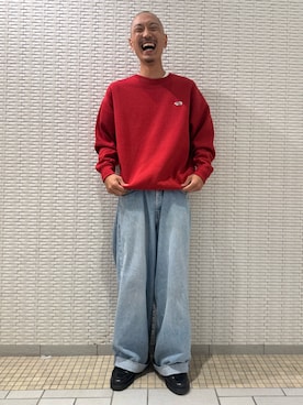 「アーバンリサーチドアーズ」｜江口尊将さん（メンズ・174cm）の秋コーディネート