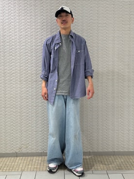 江口尊将さん(メンズ・174cm)の春コーディネート