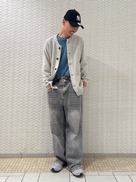 「アーバンリサーチドアーズ」｜江口尊将さん（メンズ・174cm）の秋コーディネート