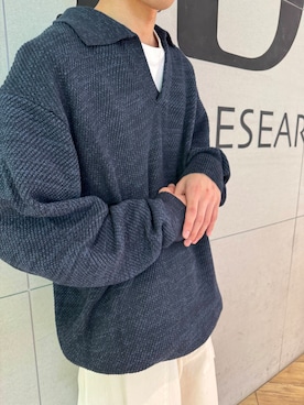 江口尊将さん（メンズ・174cm）の秋コーディネート