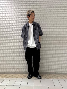 江口尊将さん（メンズ・174cm）の夏コーディネート