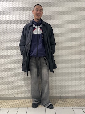 「アイテム（テーラードジャケット）」を使った、江口尊将さん（メンズ・174cm・20代）の冬コーディネート