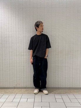 「アーバンリサーチ」｜江口尊将さん（メンズ・174cm）の夏コーディネート