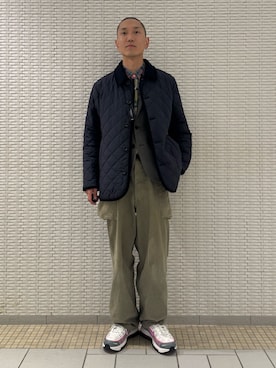 「ur_welcomeありがとうに会いに行く。」｜江口尊将さん（メンズ・174cm）の冬コーディネート