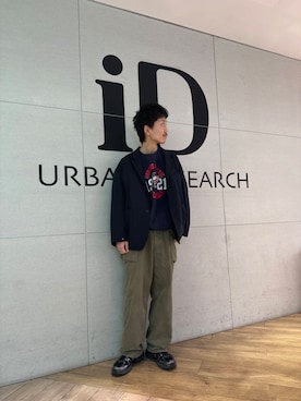 江口尊将さん（メンズ・174cm）の秋コーディネート