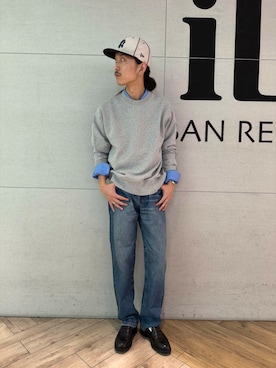 江口尊将さん（メンズ・174cm）の秋コーディネート