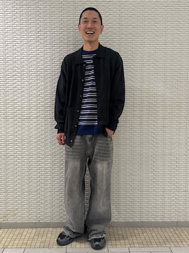 江口尊将さん(メンズ・174cm)の冬コーディネート