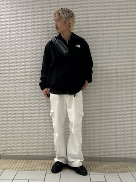 「アーバンリサーチドアーズ」｜江口尊将さん（メンズ・174cm）の秋コーディネート