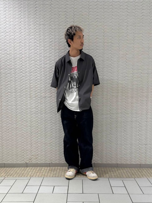 『仁村紗和さん着用』『UR TECH』サマシェア シャツカーディガン