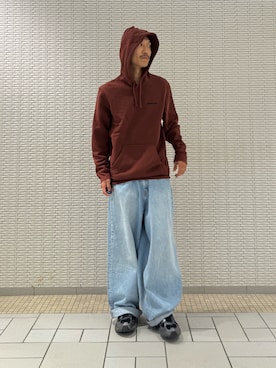 「アーバンリサーチドアーズ」｜江口尊将さん（メンズ・174cm）の秋コーディネート