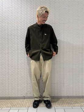 「アーバンリサーチドアーズ」｜江口尊将さん（メンズ・174cm）の秋コーディネート