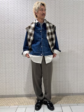江口尊将さん（メンズ・174cm・20代）の秋コーディネート