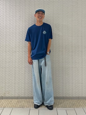江口尊将さん(メンズ・174cm)の夏コーディネート