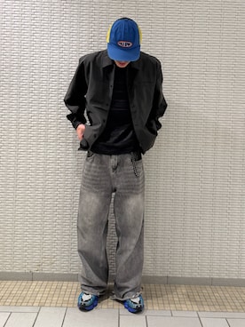 江口尊将さん（メンズ・174cm）の春コーディネート