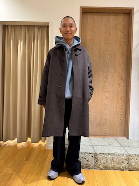 江口尊将さん（メンズ・174cm）の秋コーディネート