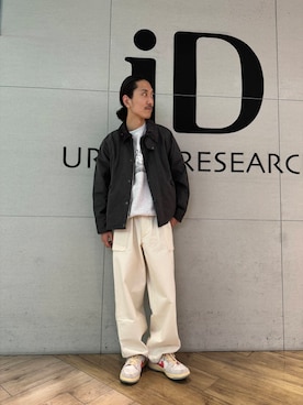 「アーバンリサーチ」｜江口尊将さん（メンズ・174cm）の秋コーディネート