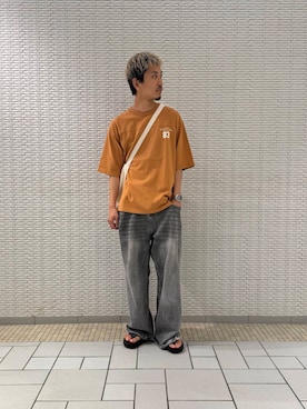 「アーバンリサーチ」｜江口尊将さん（メンズ・174cm）の夏コーディネート