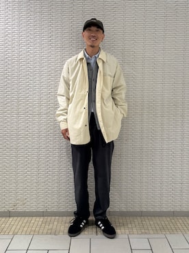 江口尊将さん(メンズ・174cm)の秋コーディネート