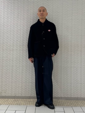 江口尊将さん（メンズ・174cm）の秋コーディネート