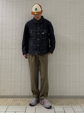 江口尊将さん(メンズ・174cm)の冬コーディネート